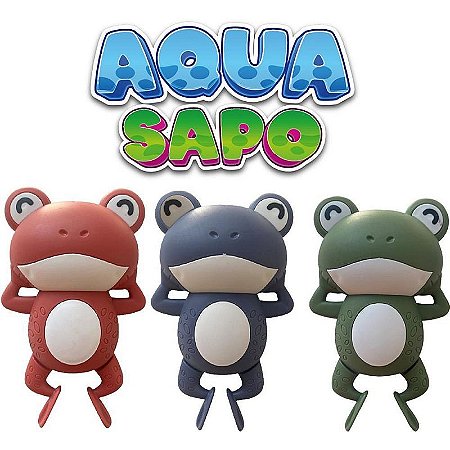 Brinquedo Para Bebê Aqua Sapo