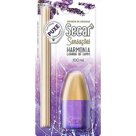 Difusor De Aroma Secar Lavanda Do Campo 100ml