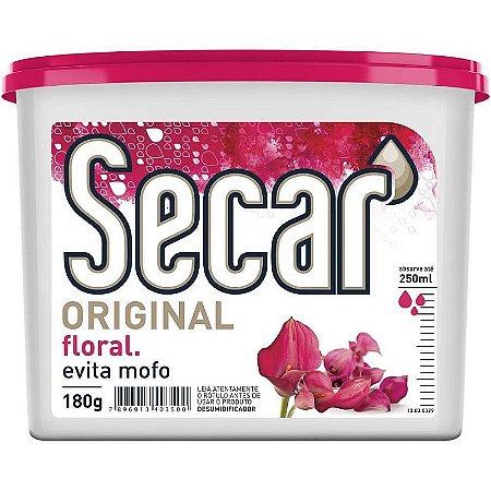 Desumidificador Secar Original Floral 180g