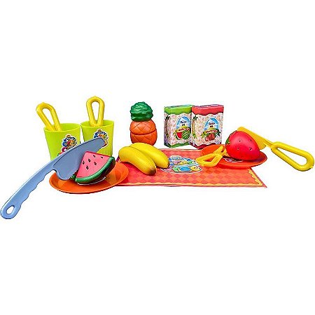 Brincando De Casinha Crec-crec Salada De Frutas