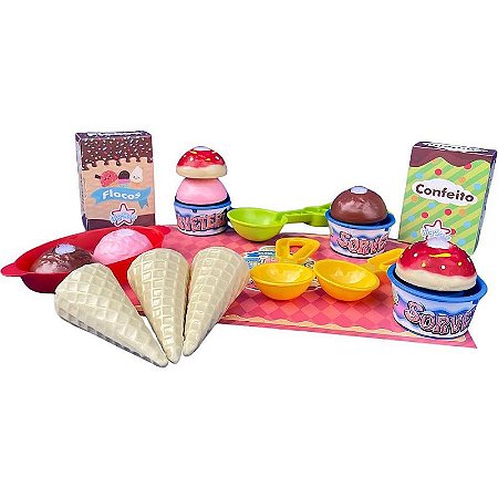 Brincando De Profissões Crec-crec Sorveteria