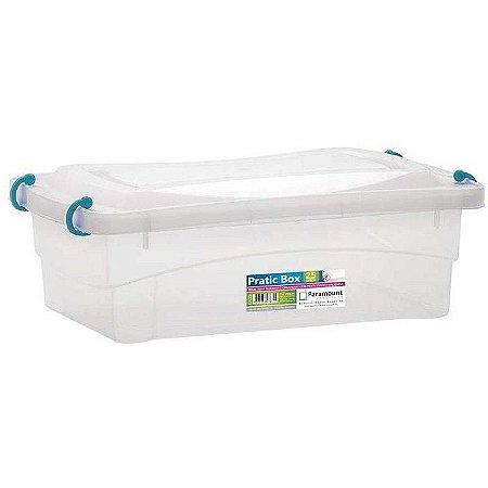 Caixa Plástica Multiuso Pratic Box 2,5l 27x18x9cm
