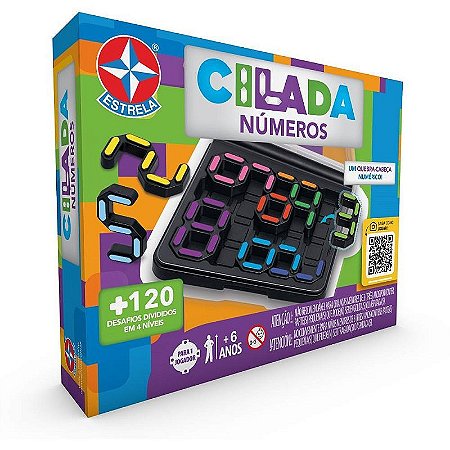 Jogo Diverso Cilada Números - 120 Desafios