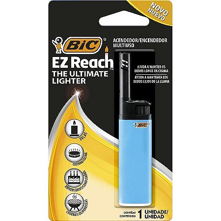 Isqueiro Descartável Ez Reach Bic Blister