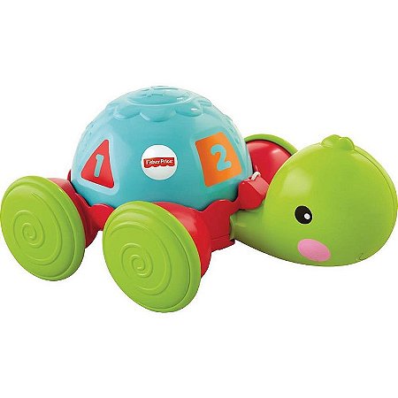 Fisher Price Infantil Empurra Tartaruga