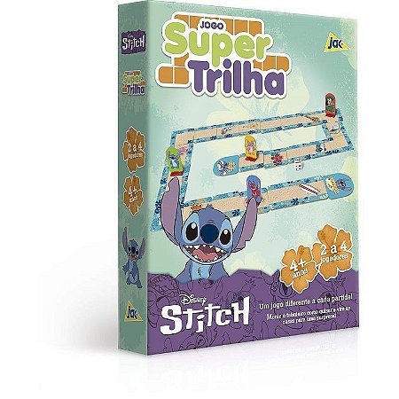 Jogo De Tabuleiro Stitch Super Trilha