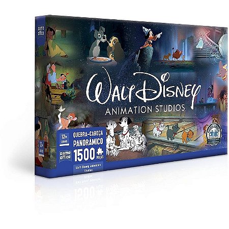 Quebra-cabeca Cartonado Walt Disney Animation 1500pcs
