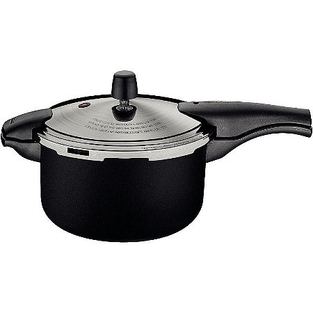 Panela De Pressão Antiaderente Tramontina Vancouver Effect 6l - Preto
