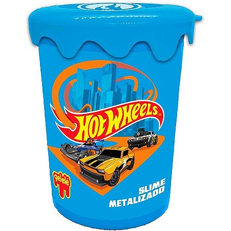 Slime Hot Wheels Gelelé Pote 180g Display Com 24 Unidades