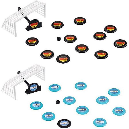 Brinquedo Futebol De Botão 12 Times