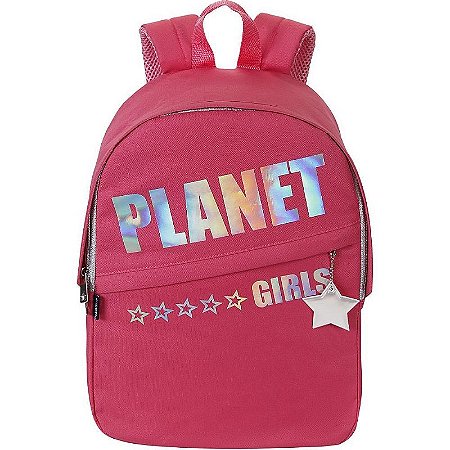 Mochila Planet Girls G Holográfica/pink