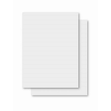 Papel Cartolina Branca Escolar 50x66cm 140g – Pacote Com 100 Unidades