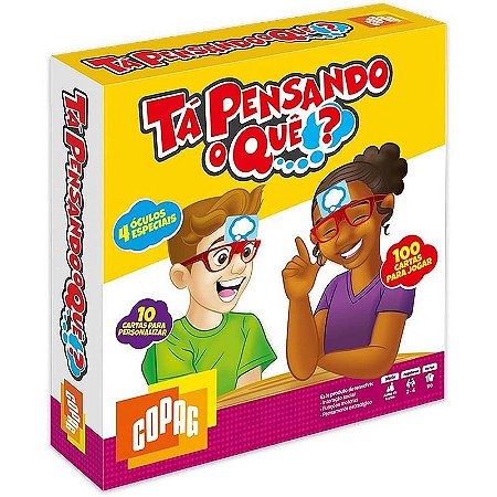 Jogo De Cartas Tá Pensando O Quê?