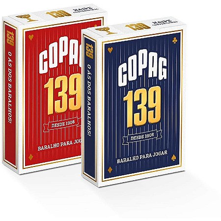 Baralho 139 Couchê 290g – Caixa Com 12 Unidades
