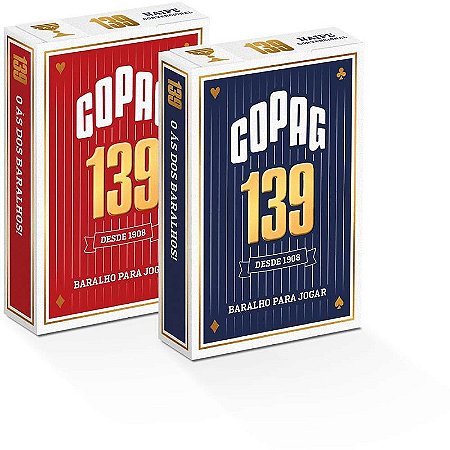 Baralho 139 Couchê 290g - Caixa Com 6 Baralhos