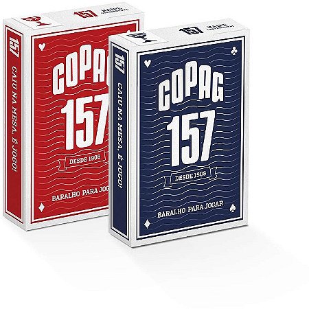 Baralho 157 Couchê 275g - Caixa Com 12 Unidades