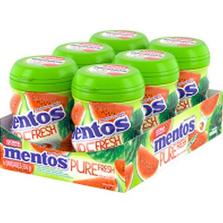 Goma De Mascar Mentos Fresh Melancia 56g 28 G Dp.c/06
