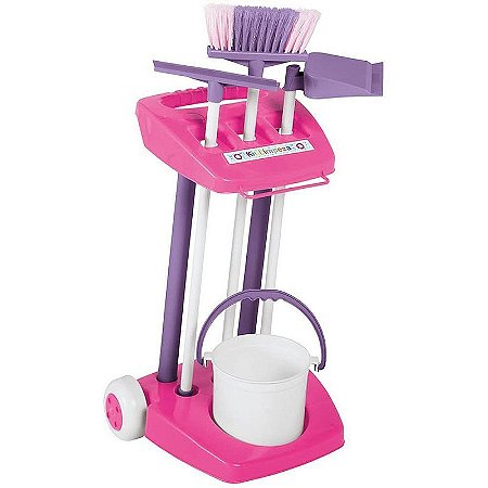 Brincando De Casinha Kit Limpeza Completo
