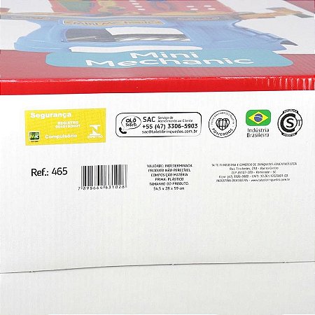 Brincando De Profissões Mini Mechanic – Bancada De Ferramentas Infantil