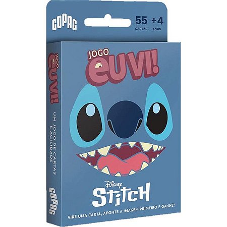 Jogo De Cartas Eu Vi! Stitch