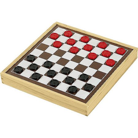 Jogo De Tabuleiro Dama E Trilha