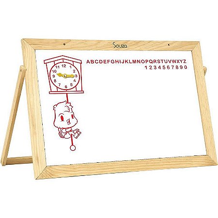 Lousa Infantil Branco 50x40cm