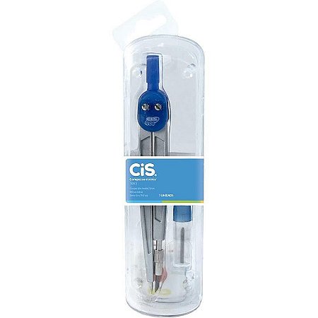 Compasso Escolar Cis-106 Com Mina – Estojo Com 1 Unidade