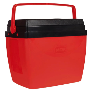 Caixa Térmica Mor 34l - Vermelha/preta