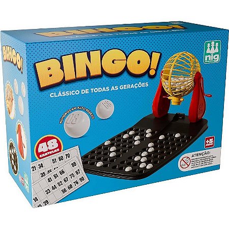 Jogo De Bingo Com 48 Cartelas
