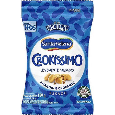 Amendoim Crokissimo Lev. Salgado 150g