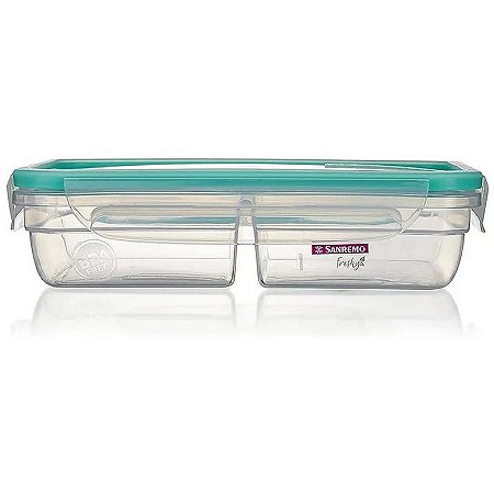 Pote Plástico Com Travas Freshy 730ml