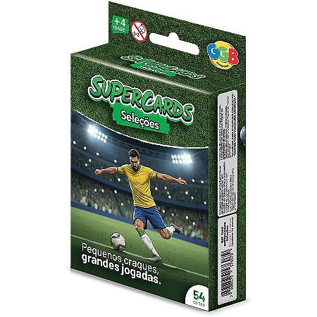 Copa Do Mundo Super Cards Selecao Futebol (s