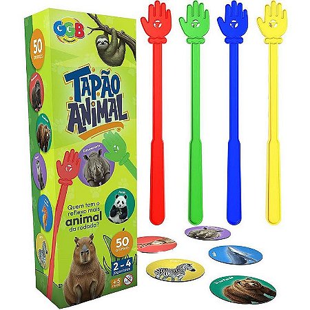 Jogo Diverso Tapao Animal! 50 Discos
