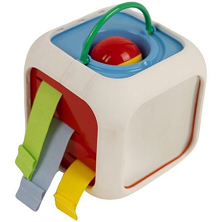 Brinquedo Para Bebê Cubo De Atividades 6 Em 1