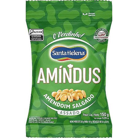 Amendoim Mendorato S/pele Salgado 150g