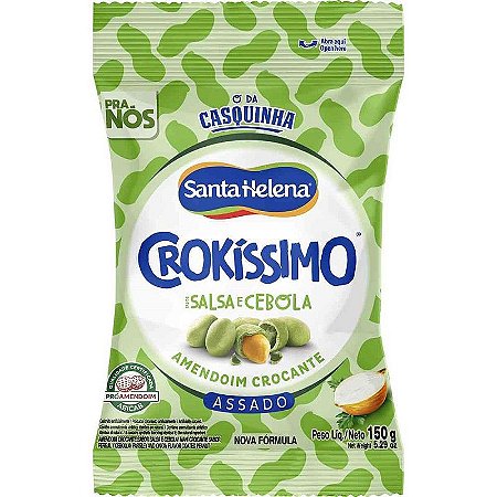 Amendoim Crokissimo Salsa E Cebola 150g