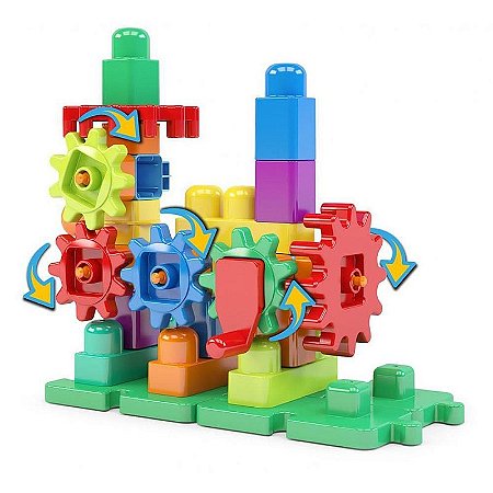Brinquedo Para Montar Imagi Blocos Ii 35 Peças