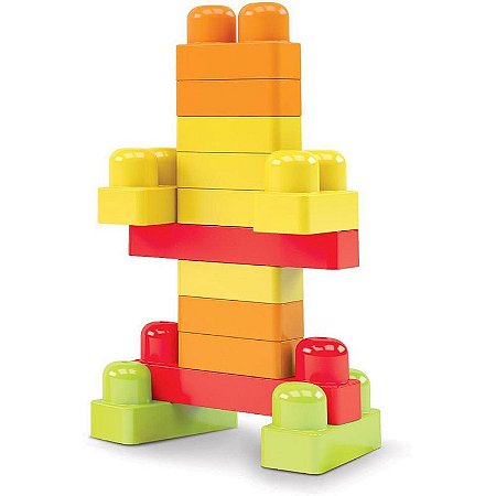 Brinquedo Para Montar Mais Blocos Vi Com 40 Peças