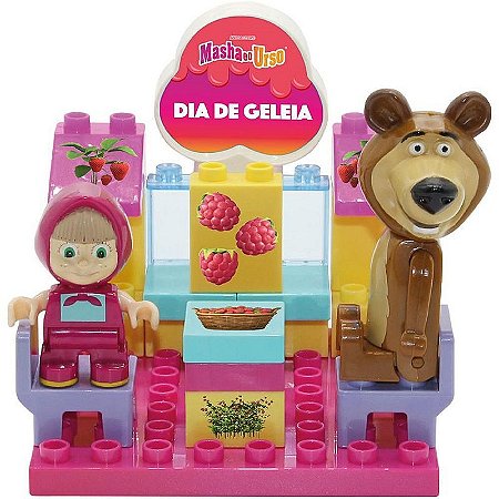 Brinquedo Para Montar Masha E O Urso - Dia Da Geleia