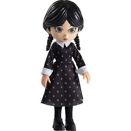 Boneco E Personagem Wandinha 25cm.