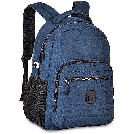 Mochila Crinkle Grande Cores Neutras Sortida