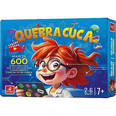 Jogo Educativo Quebra-cuca Perguntas E Respostas Desafiador