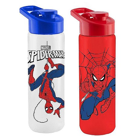Squeeze Spider-man Pet 700ml - Display Com 20 Unidades