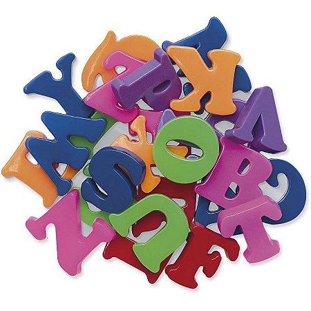 Brinquedo Pedagógico Jogo De Letras Alfabeto 26 Peças