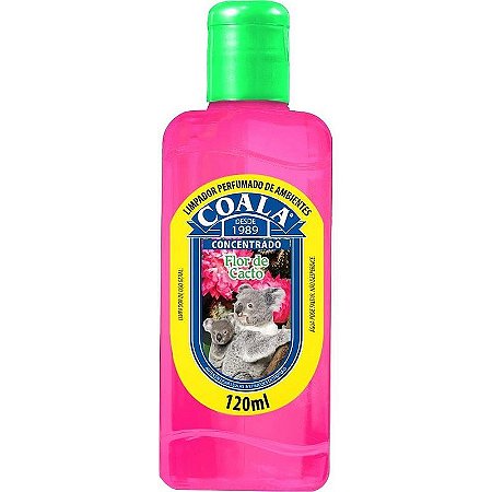 Limpador Perfumado Coala Flor De Cacto 120ml Pacote Com 3 Unidades