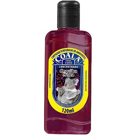 Limpador Perfumado Coala Orquídea Negra 120ml Pacote .com 03