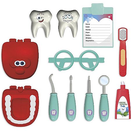Brincando De Profissões Dentinho Divertido Na Caixa