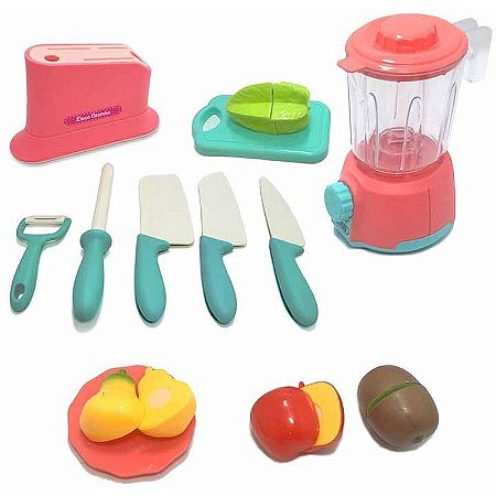 Brincando De Casinha Doce Cozinha Plus Com Liquidificador