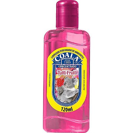 Limpador Perfumado Coala Essências Tutti Frutti 120ml Pacote Com 03