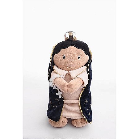 Boneca De Pelúcia Religioso Nossa Senhora 32cm